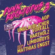 Punk Rocktopus Vol. 3 07.11.2026 Pfefferberg Haus 13