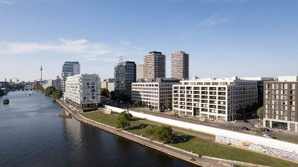 Urbanes Wohnen vis-à-vis der Spree - direkt an der East Side Gallery 2 zimmer