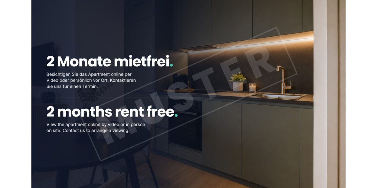 Etagenwohnung Berlin Neukölln - 1 Zimmer, 28 m&sup2;, 971&euro; | Angebot:27662223