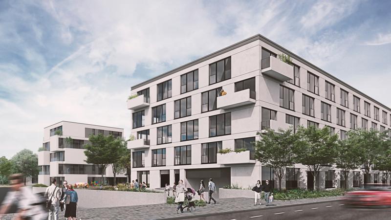 Barrierefreier Neubau im EG: Gewerbefläche mit persönlichem Bodenausbau zimmer