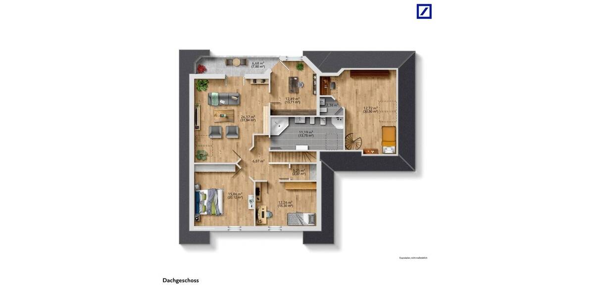 Viel Platz zum Leben - Haus mit Einliegerwohnung oder BüroPraxis im Schäferfeld Potsdam 8 zimmer