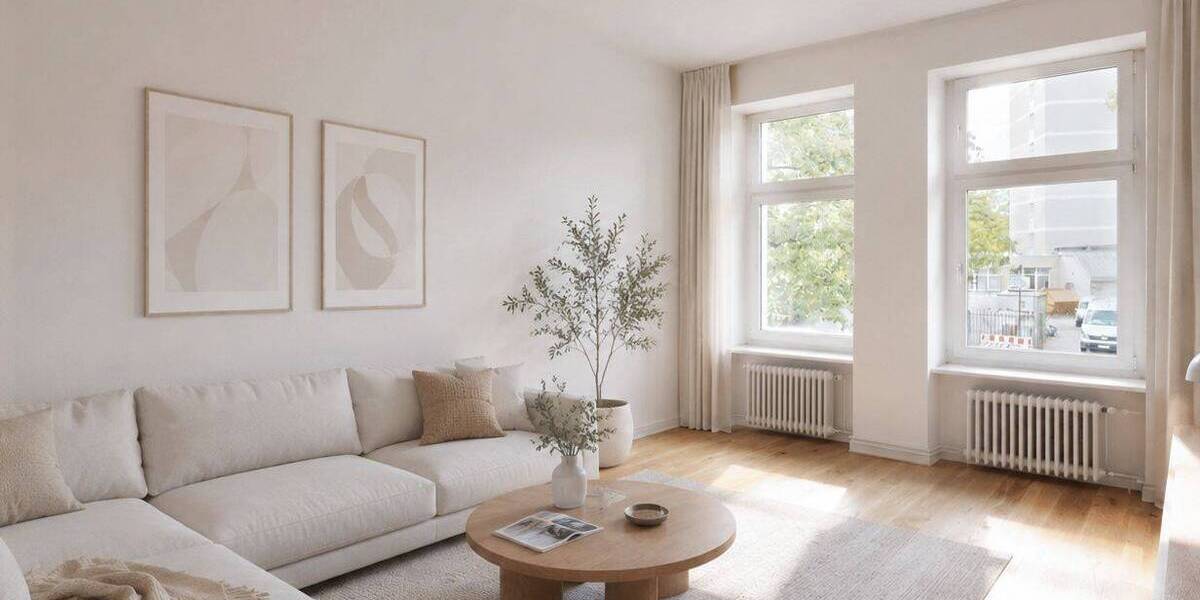 Etagenwohnung Berlin Kreuzberg - 3 Zimmer, 90 m&sup2;, 539.000&euro; | Angebot:26887787