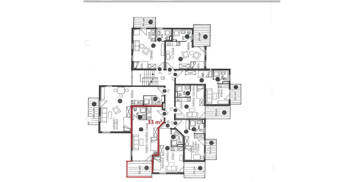 Etagenwohnung Rangsdorf - 1 Zimmer, 33 m&sup2;, 480&euro; | Angebot:26498645