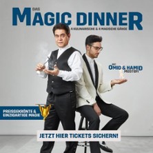 Magic Dinner Show mit Omid & Hamid Mostofi 12.12.2025 Orangerie Charlottenburg