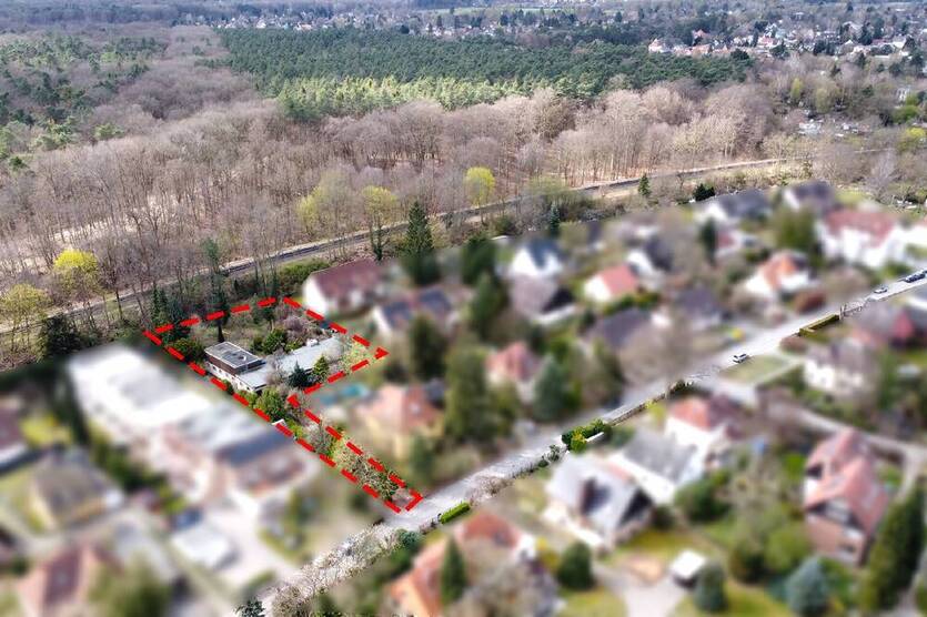 Baugrundstück mit Projekt für 4 Doppelhaushälften in Berlin-Heiligensee