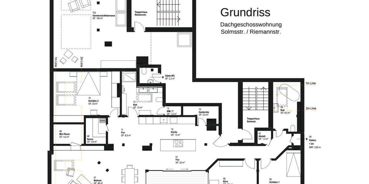 Etagenwohnung Berlin Kreuzberg - 4 Zimmer, 160 m&sup2;, 5.600&euro; | Angebot:26826267