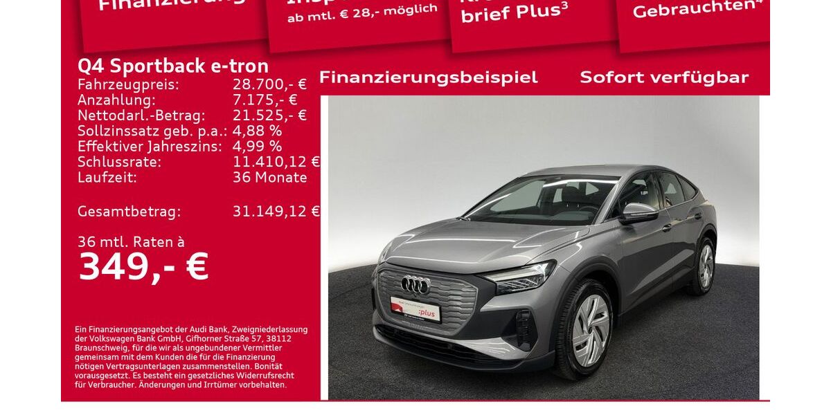 Audi Q4 e-tron 26.130 km 27.700 &euro; Berlin 10587