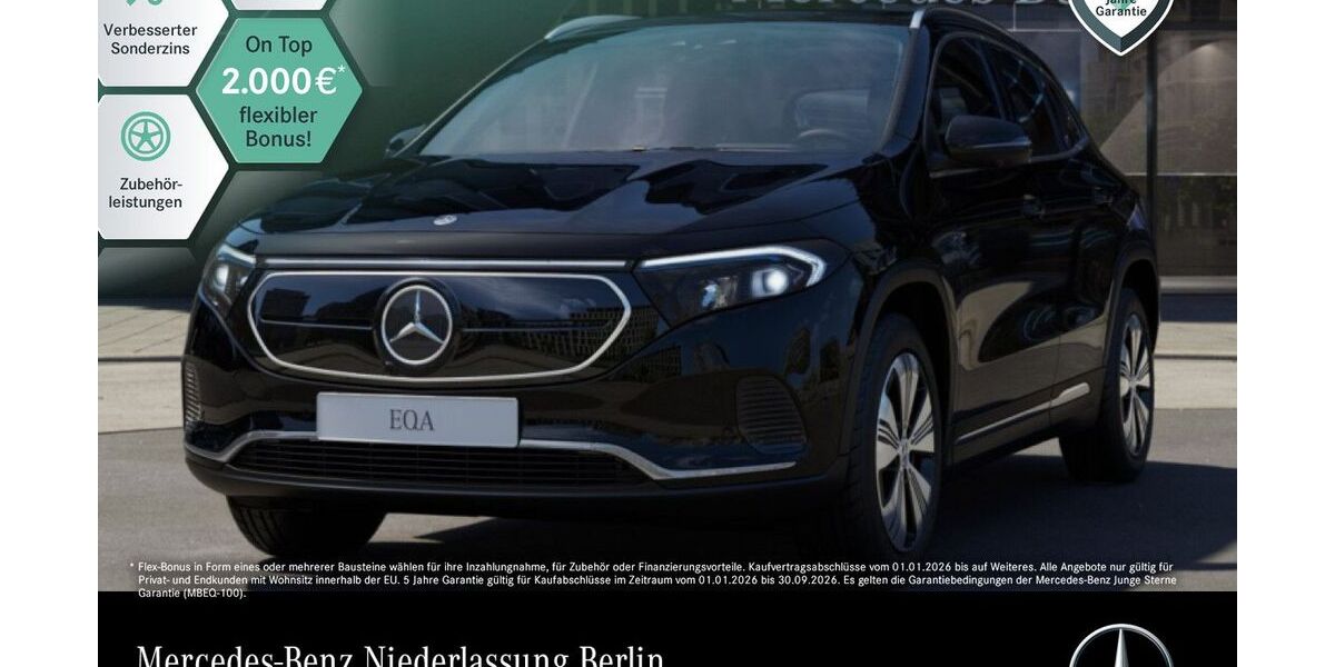 Mercedes-Benz EQA 17.500 km 30.890 &euro; Berlin 13509
