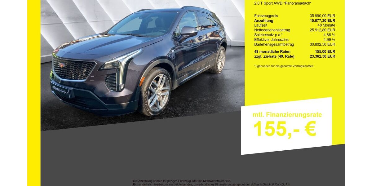 Cadillac XT4 33.200 km 35.990 &euro; Berlin-Französisch Buchholz 13127