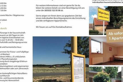 Wohnung Falkensee - 2 Zimmer, 62 m&sup2;, 1.500&euro; | Angebot:26697500
