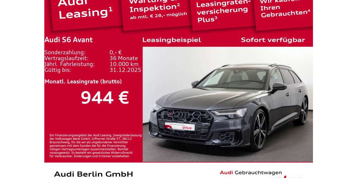 Audi S6 6.001 km 91.301 € Berlin 10587