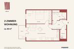 Etagenwohnung Berlin Friedenau - 2 Zimmer, 60 m&sup2;, 1.365&euro; | Angebot:26833890