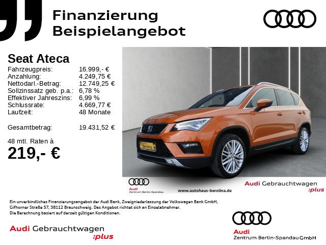 Seat Ateca 95.235 km 16.999 &euro; Berlin 13581