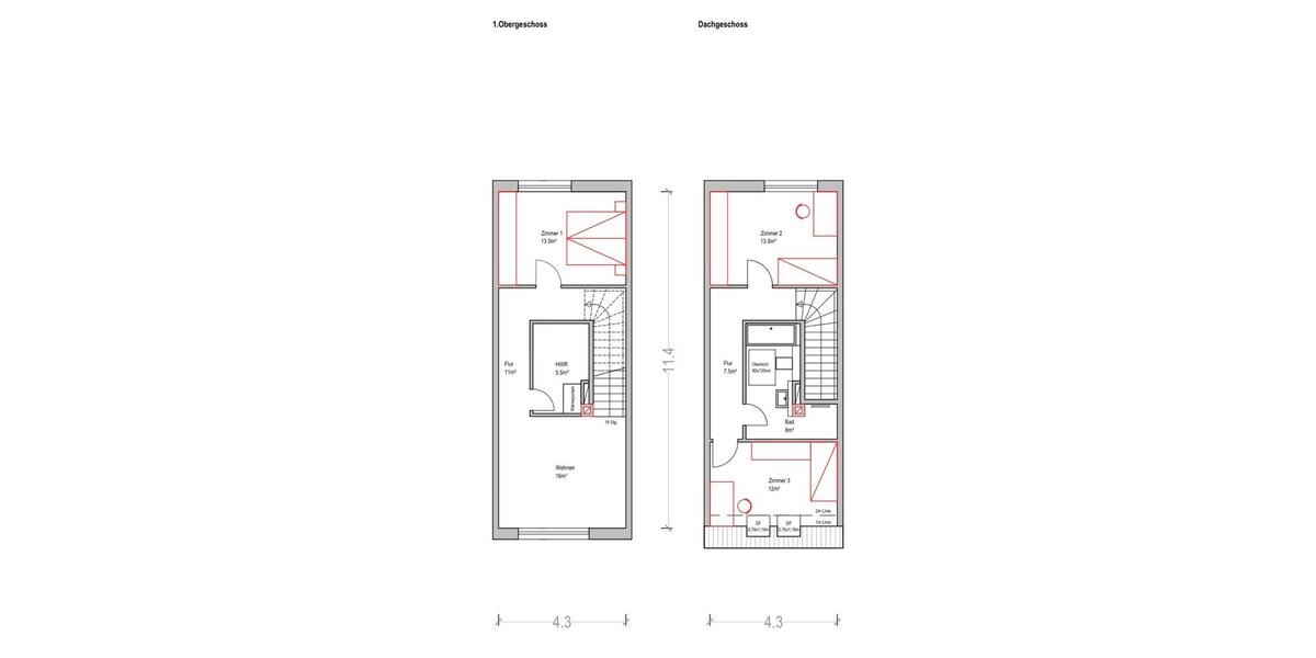 Reihenhaus Teltow - 5 Zimmer, 120 m&sup2;, 2.600&euro; | Angebot:24843032