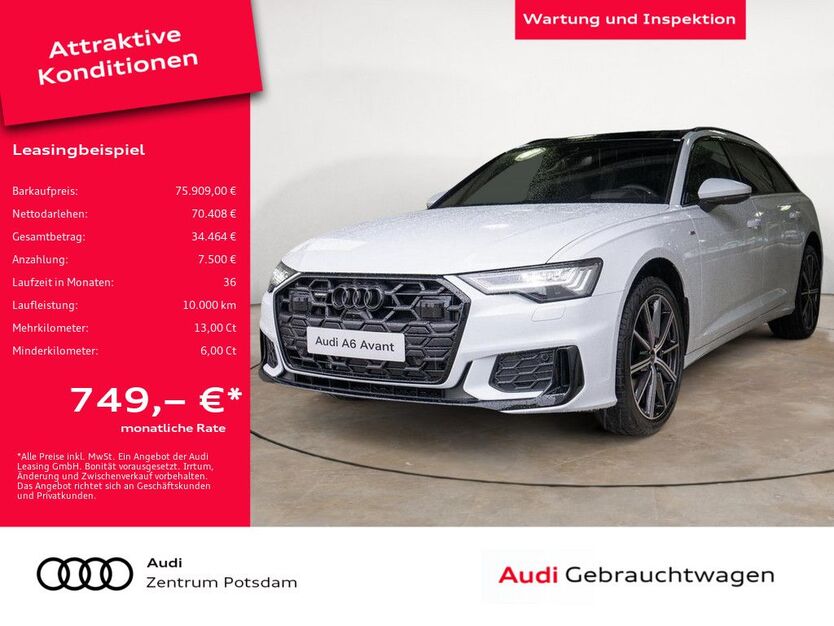 Audi A6 12.000 km 74.410 € Potsdam 14482