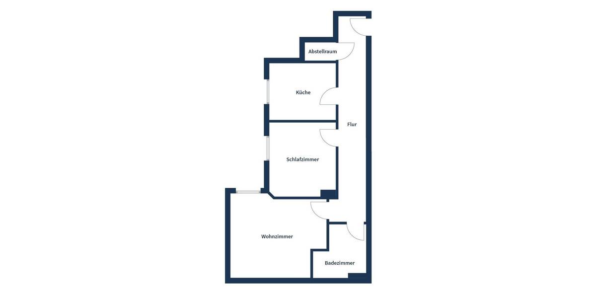 Etagenwohnung Berlin Charlottenburg - 2 Zimmer, 53 m&sup2;, 280.000&euro; | Angebot:26171097