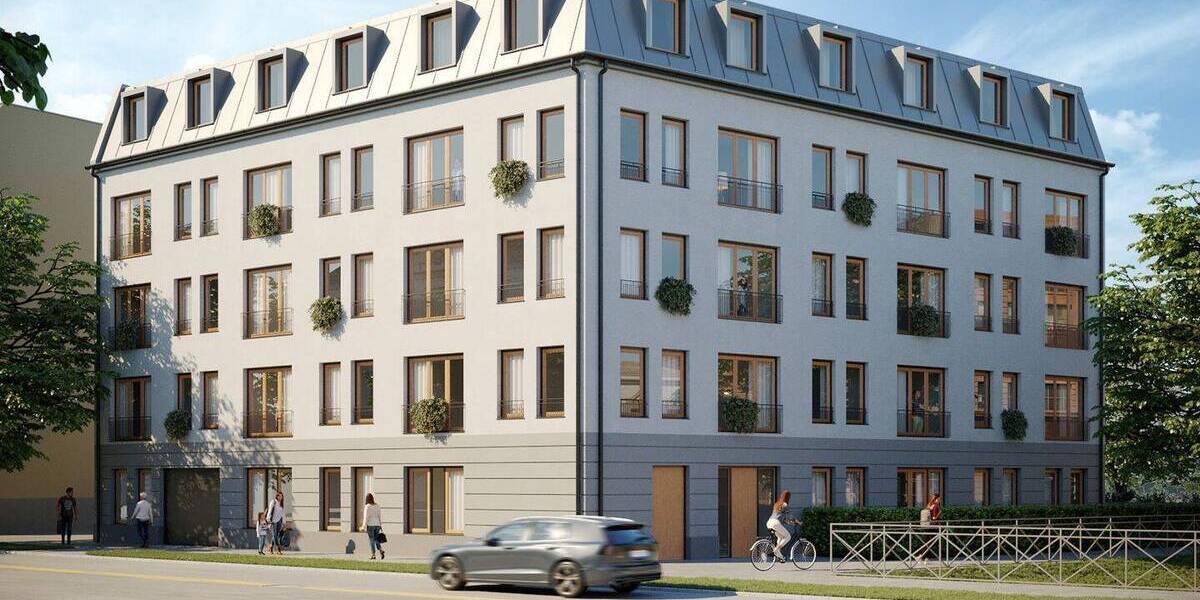 Etagenwohnung Potsdam Potsdam West - 2 Zimmer, 42 m&sup2;, 329.000&euro; | Angebot:25985480