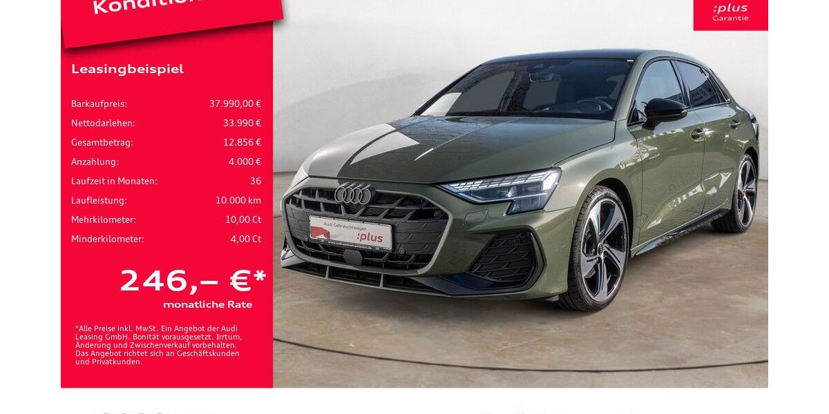 Audi A3 10.578 km 35.990 &euro; Potsdam 14482