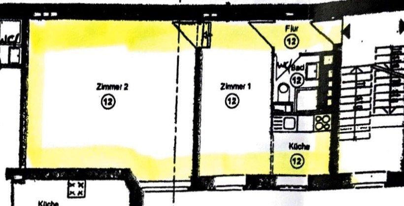Etagenwohnung Berlin Friedrichshain-Kreuzberg - 2 Zimmer, 59 m&sup2;, 323.000&euro; | Angebot:26807214