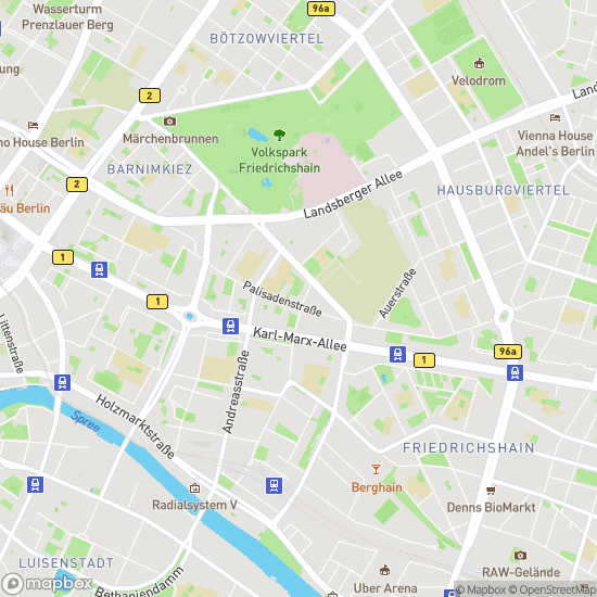 Etagenwohnung Berlin Friedrichshain - 3 Zimmer, 71 m&sup2;, 429.000&euro; | Angebot:25676034