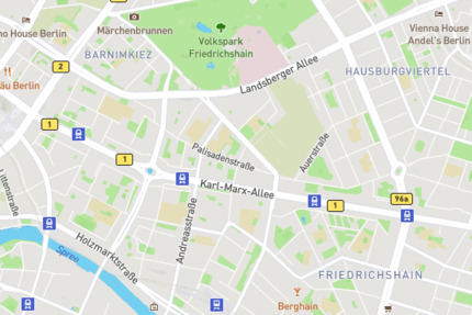 Wohnung Berlin Friedrichshain - 3 Zimmer, 71 m&sup2;, 429.000&euro; | Angebot:25676034