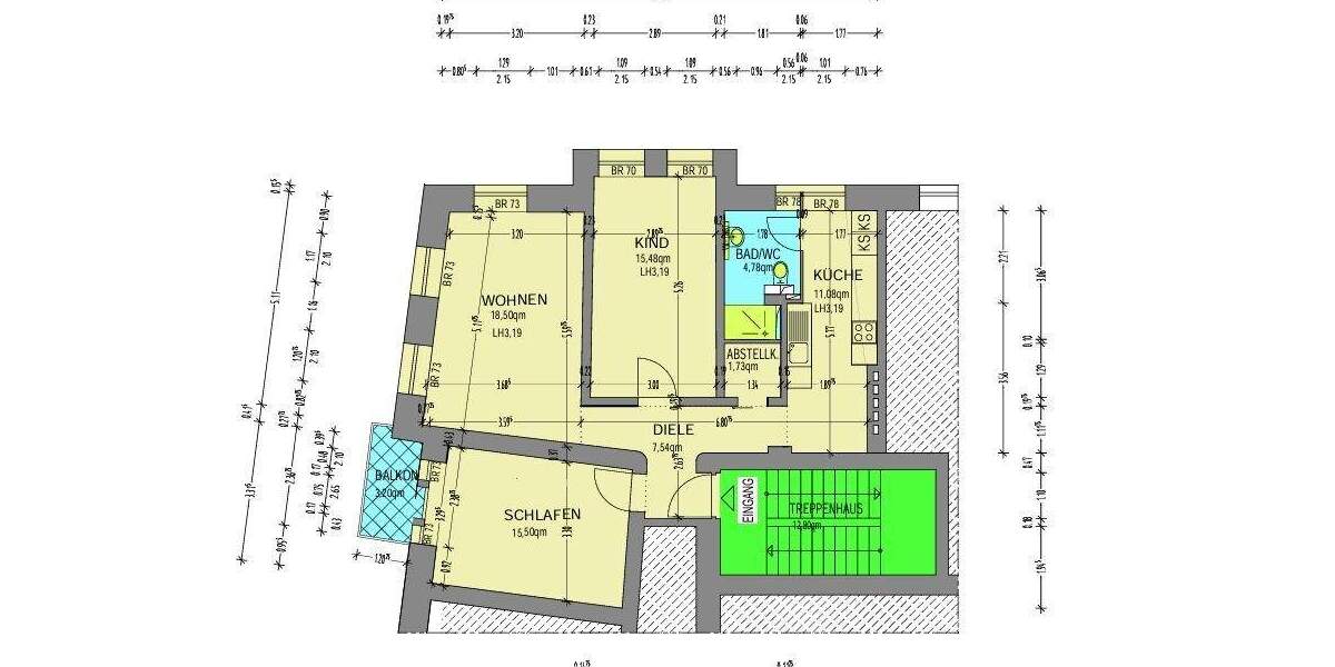 Etagenwohnung Berlin Mariendorf - 3 Zimmer, 77 m&sup2;, 399.950&euro; | Angebot:25699364