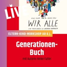 Generationen-Buch mit Heike Faller 02.05.2026 Dussmann - das KulturKaufhaus, DruckManufaktur, 1. OG