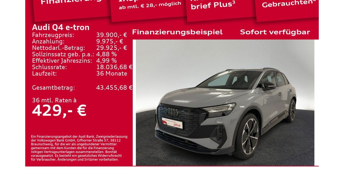 Audi Q4 e-tron 29.450 km 39.900 &euro; Berlin 12489