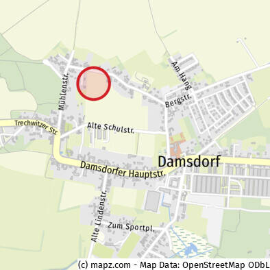 Grundstück Kloster Lehnin / Damsdorf Damsdorf - 150.000&euro; | Angebot:26656731