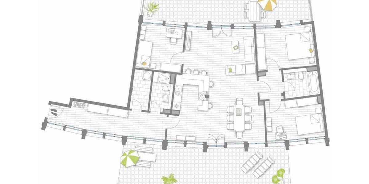 Dachgeschoßwohnung Dallgow-Döberitz Döberitz - 4 Zimmer, 160 m&sup2;, 1.995&euro; | Angebot:24803156