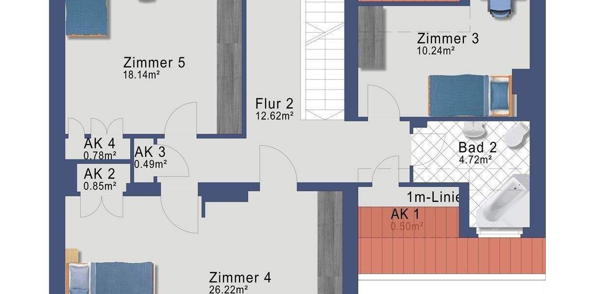 Doppelhaushälfte Berlin Westend - 1 Zimmer, 240 m&sup2;, 1.100.000&euro; | Angebot:25228365