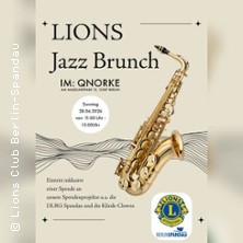 Jazzbrunch des Lions Club Berlin-Spandau 28.06.2026 Restaurant Qnorke