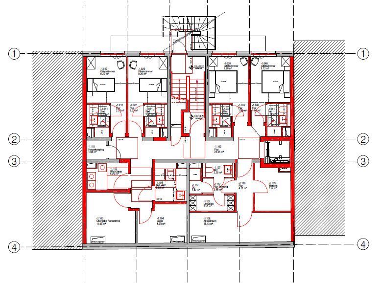 Projektiertes Hotel, mit oder ohne Betreiber am Park Sanssouci zimmer