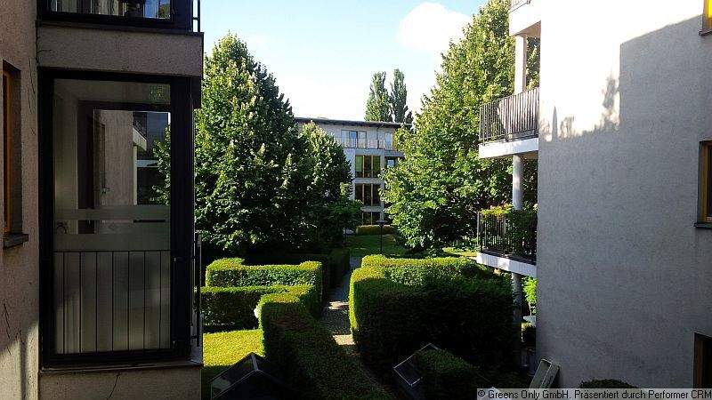 WOHNKOMFORT MIT EIGENER TERRASSE UND BLICK IN DEN GRÜNEN INNENBEREICH 2 zimmer