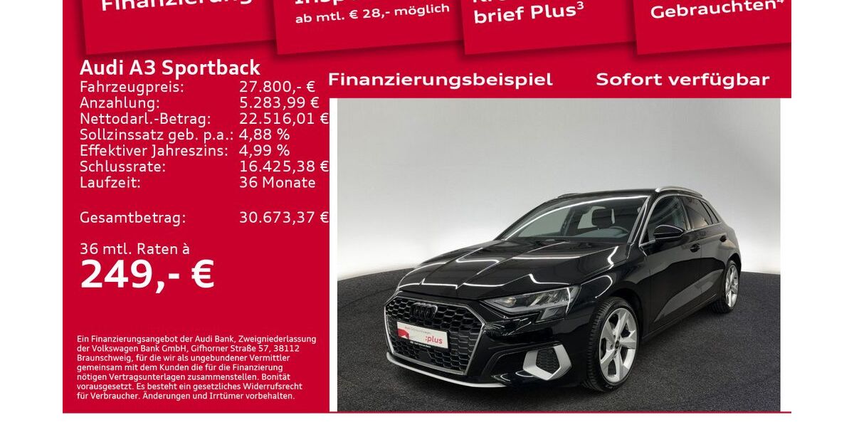 Audi A3 31.520 km 27.800 &euro; Berlin 10587