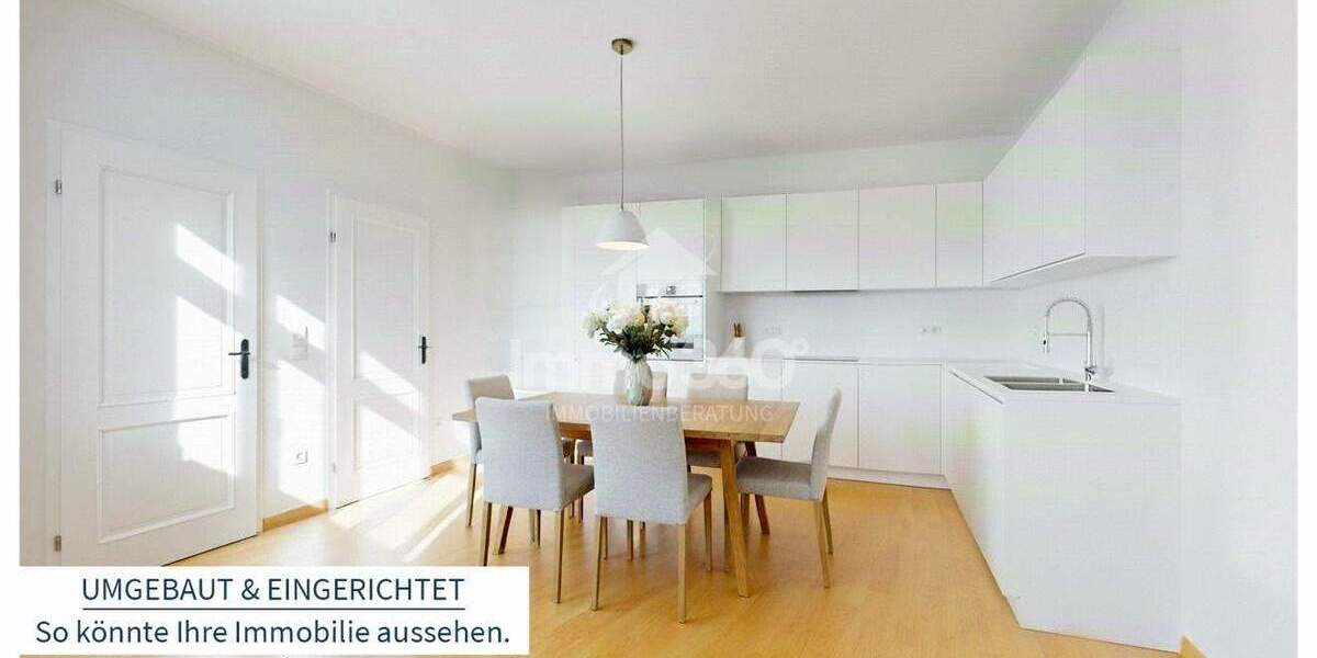 Großer Balkon: Modernisierte Altbauwohnung in der nördlichen Innenstadt 3 zimmer