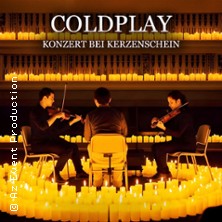 Coldplay Musik bei Kerzenschein 13.09.2026 Stadthalle Falkensee