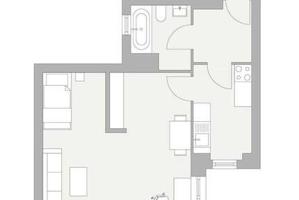 Wohnen auf Zeit in Berlin 1.200 € 1 zimmer