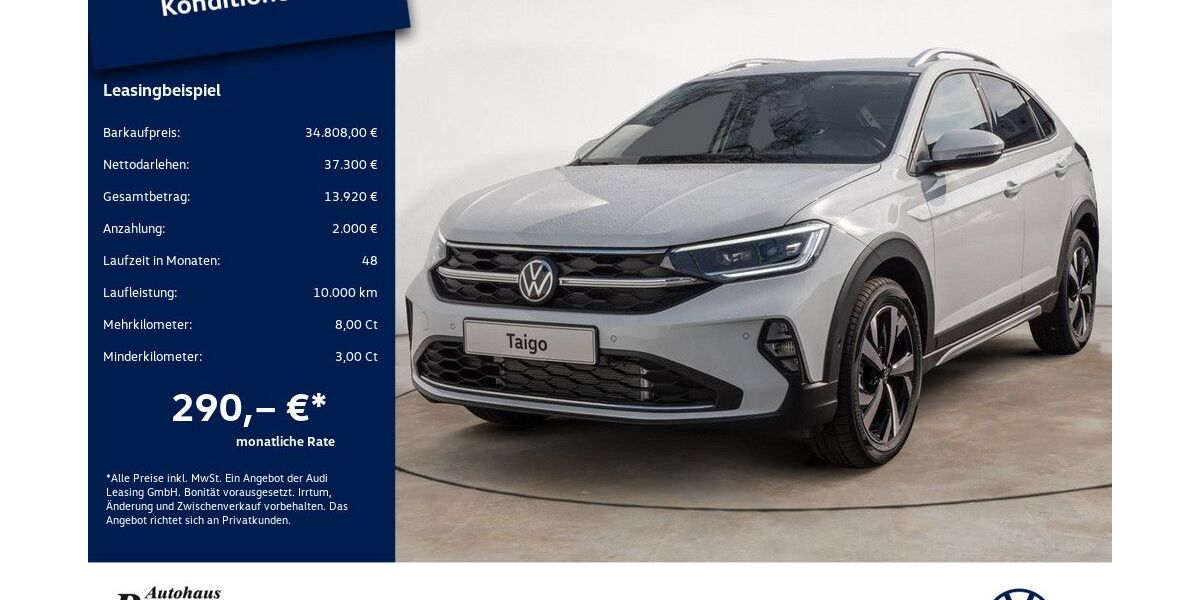 VW Taigo 3.000 km 30.912 &euro; Potsdam 14482