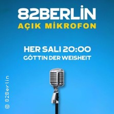 82Berlin: Acik Mikrofon | Türkisch Open-Mic 05.05.2026 Göttin der Weisheit