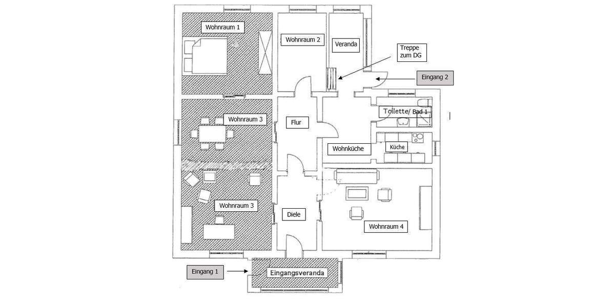 Mehrfamilienhaus, Wohnhaus Päwesin - Bagow Bagow - 7 Zimmer, 225 m&sup2;, 425.000&euro; | Angebot:25729170