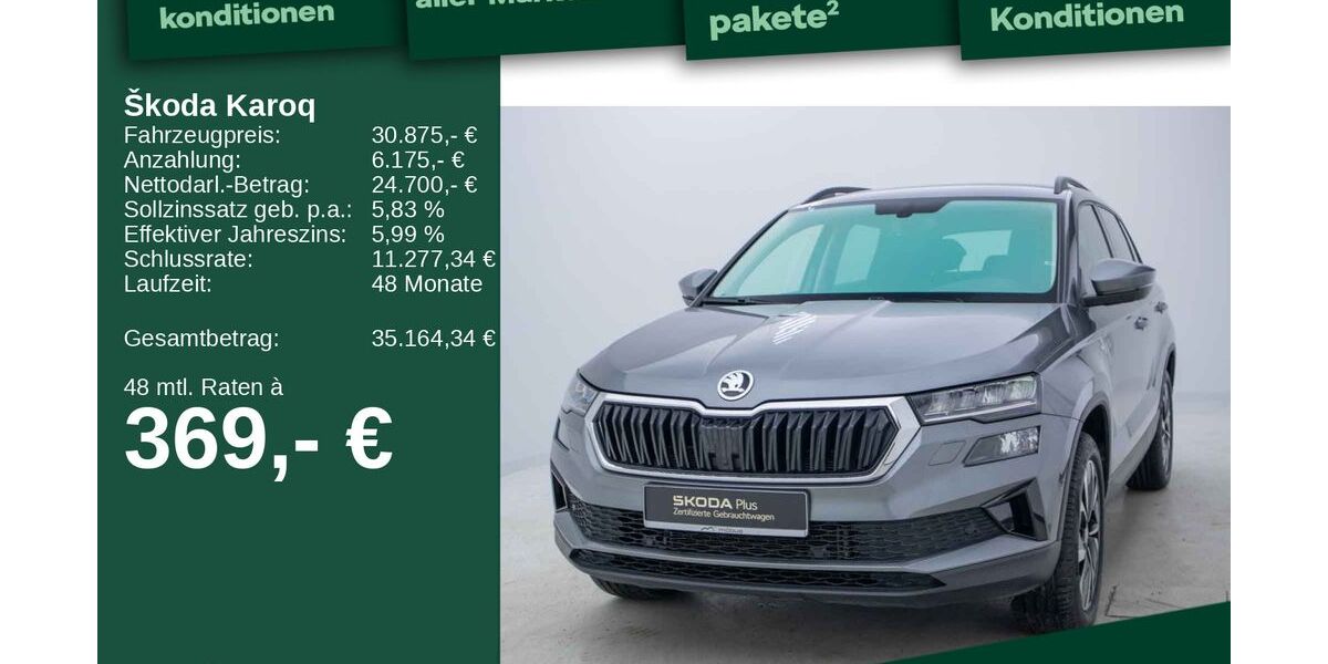 Skoda Karoq 42.260 km 28.989 &euro; Berlin 13088