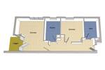 Etagenwohnung Potsdam Kirchsteigfeld - 2 Zimmer, 61 m&sup2;, 245.000&euro; | Angebot:26796373
