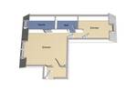 Etagenwohnung Potsdam Berliner Vorstadt - 2 Zimmer, 50 m&sup2;, 269.000&euro; | Angebot:26499033