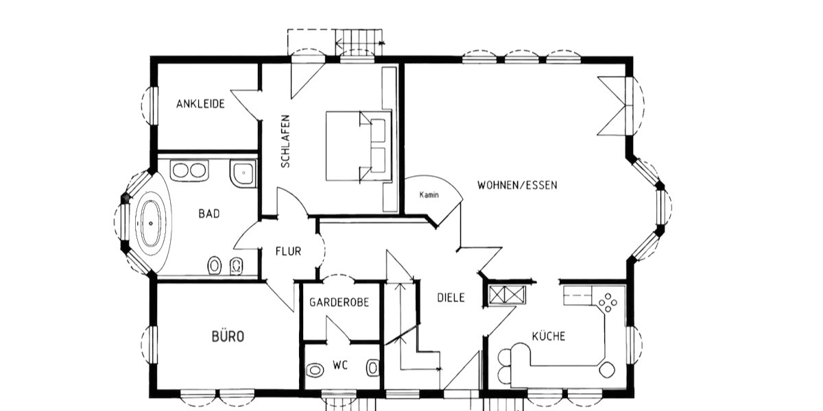 Einfamilienhaus Teltow - 6 Zimmer, 336 m&sup2;, 1.100.000&euro; | Angebot:26840754