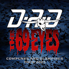 D-A-D & The 69 Eyes - Cowpunks and Glampires Tour 2025 16.11.2025 Astra Kulturhaus