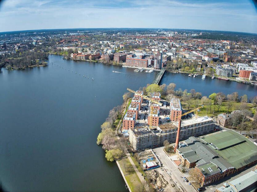 Ihr Büro direkt am Wasser: Effiziente Büroflächen in Neubau-Quartier auf Eiswerder+ TOP-Ausstattung