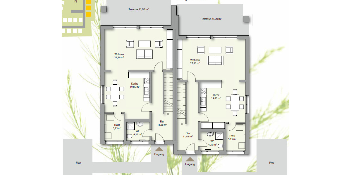 Doppelhaushälfte Beelitz - 5 Zimmer, 163 m&sup2;, 745.000&euro; | Angebot:25778415