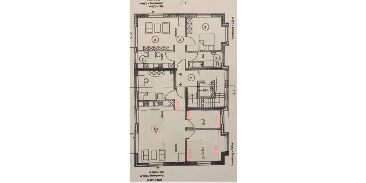 Etagenwohnung Kleinmachnow - 3 Zimmer, 82 m&sup2;, 1.550&euro; | Angebot:25713713