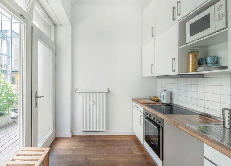 Erdgeschoßwohnung Berlin Friedrichshain-Kreuzberg - 1 Zimmer, 49 m&sup2;, 1.100&euro; | Angebot:26492148